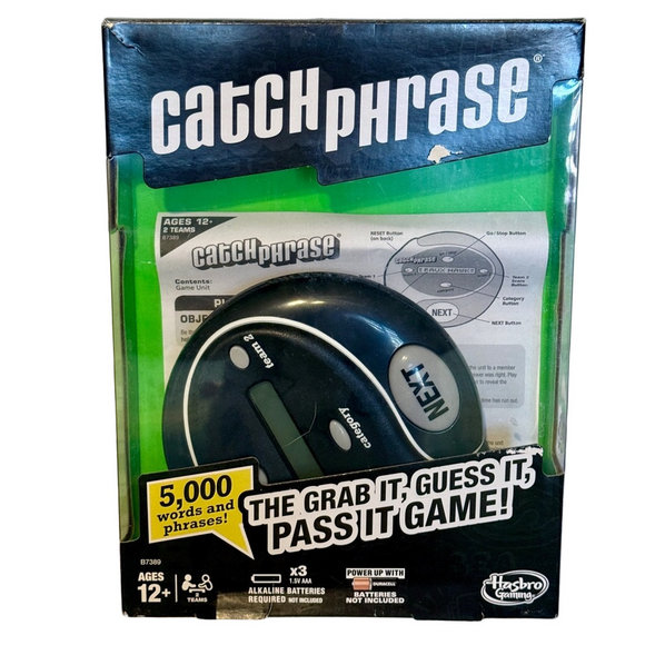 Hasbro Other - Hasbro Catch Phrase Electronic Game Fun Handheld Party Adults Teens and Kids